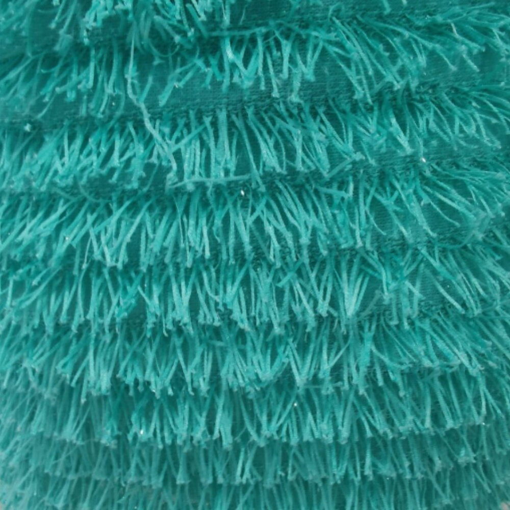 Shein Aqua Fringe Party Set - Picture 5 of 7